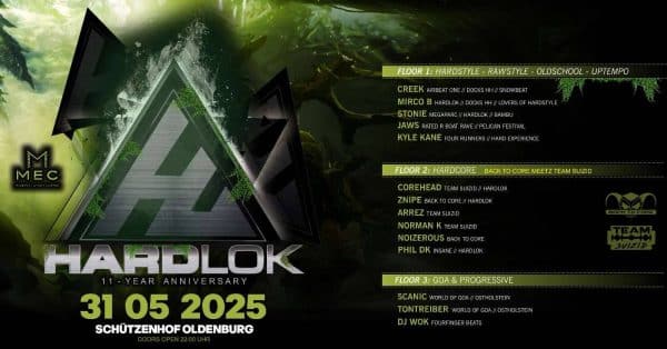 HARDLOK - 11 YEAR ANNIVERSARY